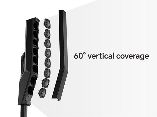 LOTAWAY EQ-1000 Powered Column PA System with 15" Wooden Subwoofer, 3600W Portable Line Array Speaker with 8x3" Neodymium Drivers, 4-Channel Mixer, DSP & Bluetooth TWS for DJ, Church, Live, Club LOTAWAY EQ-1000 Powered Column PA System with 15" Wooden Subwoofer, 3600W Portable Line Array Speaker with 8x3" Neodymium Drivers, 4-Channel Mixer, DSP & Bluetooth TWS for DJ, Church, Live, Club