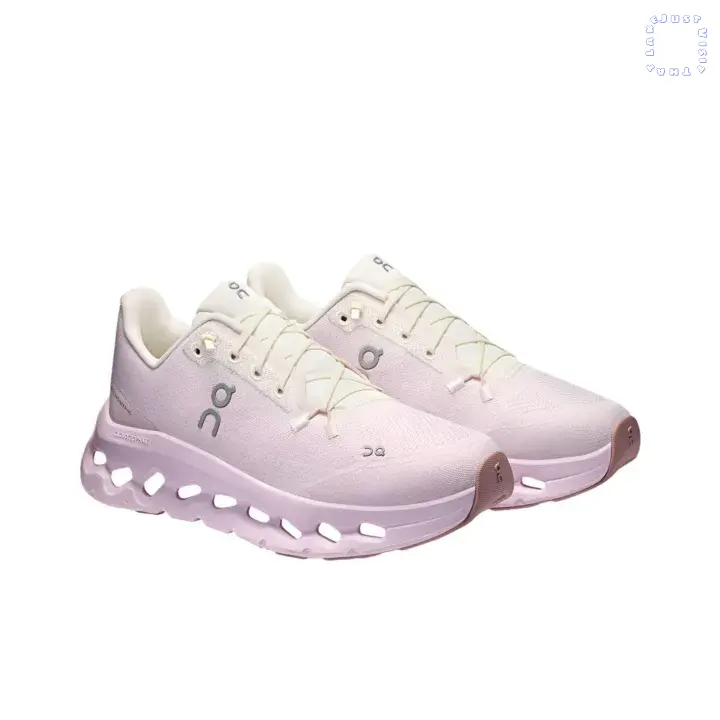 Pastel Pink Cushioned Running Sneakers | Soft Breathable Solid Mesh Hollow Shock Absorbing Thick Midsole | For Daily Jogging Casual Outings | Relieve Foot Fatigue After Long Time Walking
