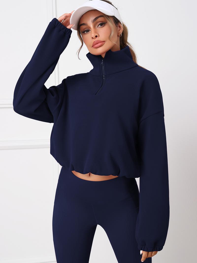 CHRLEISURE Fleece Women Suit Women's Winter Set Fleece Leggings Long Sleeved Tops for Daily Sports Wear in Warm Burgundy