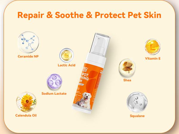 Hot Spot Treatment for Dogs, Gentle Soothing Balm for Dogs, with Quantum Silver and Coconut Oil, Formulated to Nurture & Comfort Dry, Sensitive Skin