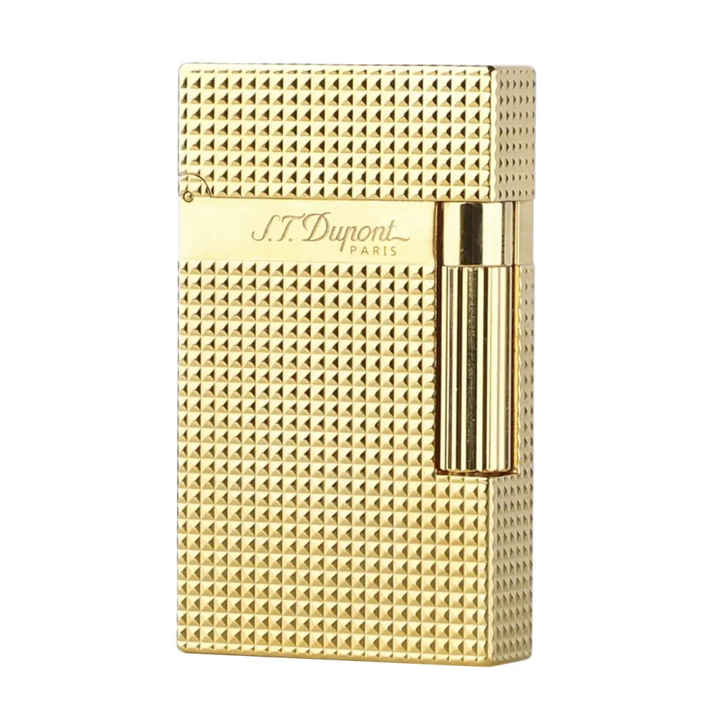 DPT Ligne 2 Guilloche luxury lighter (NO FUEL) Mini GIFT BOX press lighters anniversary gift boyfriends