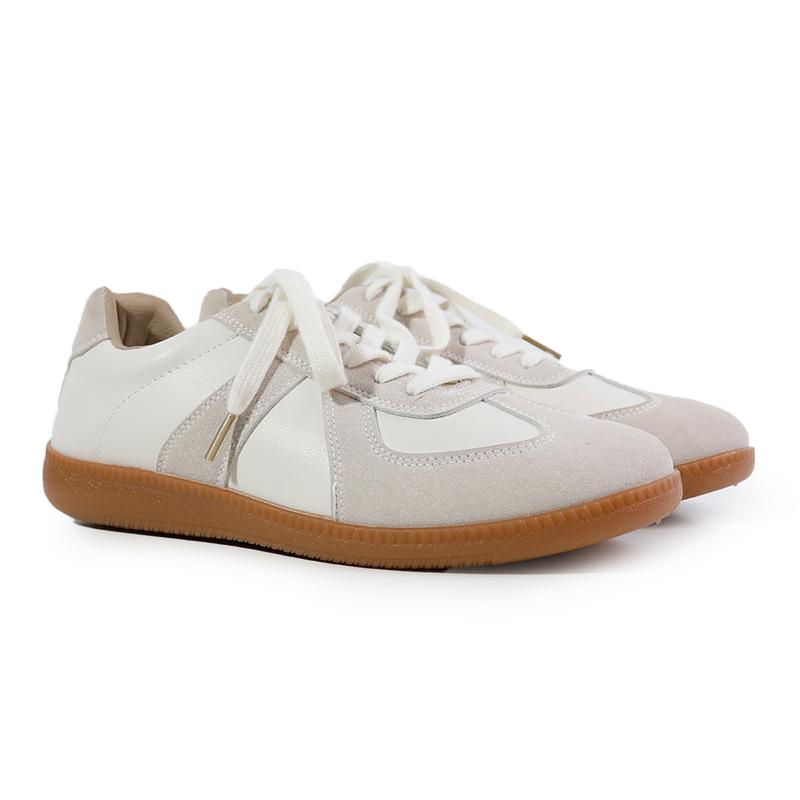 EVELLYHOOTD Men's Army Training Shoes Lace Up Casual Trainers Breathable Lightweight Non-Slip Sneakers Comfortable Running Style Shoes【Size Runs Small】