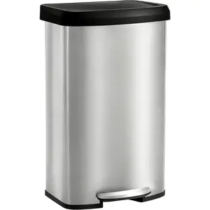 21 Gallon/80 Liter Stainless Steel Kitchen Trash Can – With Soft-Close Lid & Foot Pedal, Durable Garbage Can for Kitchen Organization
