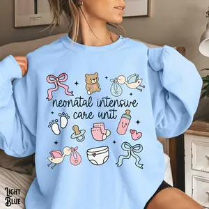 NICU Sweatshirt, Neonatal Intensive Care Unit Sweater, NICU Nurse