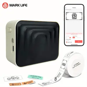Marklife mini label maker , portable wireless thermal printer, easy to use, suitable for office, home, and business. A great Valentine's Day gift for your partner.