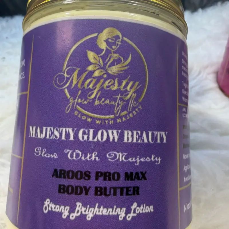 Aroos Pro Max Brightening Body Butter lotion