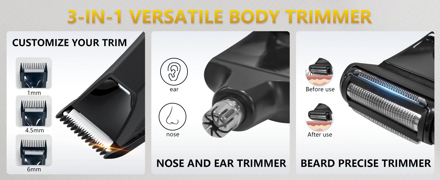 Manscape 3-in-1 Body Trimmer for Men - Waterproof Grooming - TikTok Shop