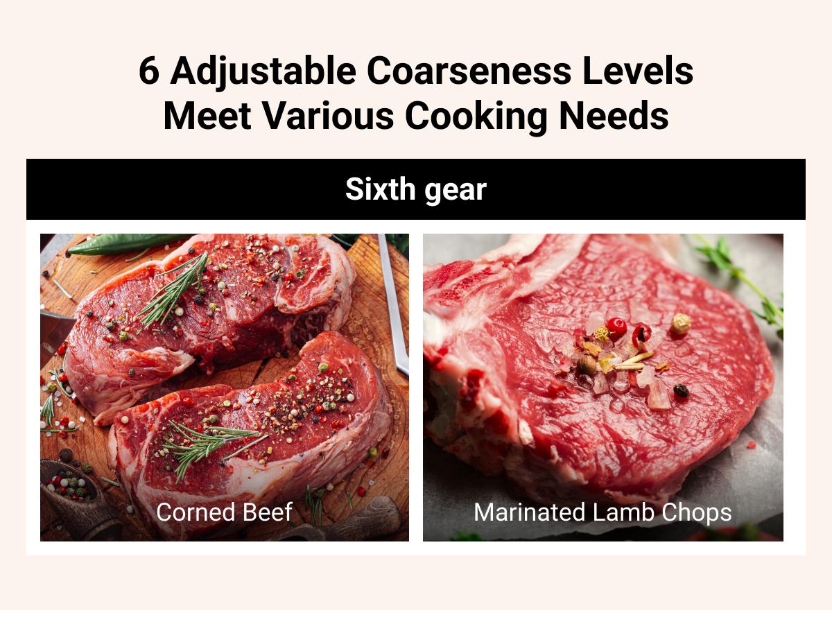 [Large Capacity and LED Light] Electric Salt and Pepper Grinder Set, 3.2oz Larger Rechargeable Automatic with 6 Adjustable Coarseness, Ground Cannon Shaker Peppermill, Black Friday and Christmas Gift