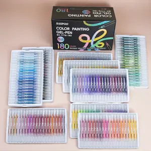Professional Glitter Gel Pen Set – Complete Color Range for Advanced Art