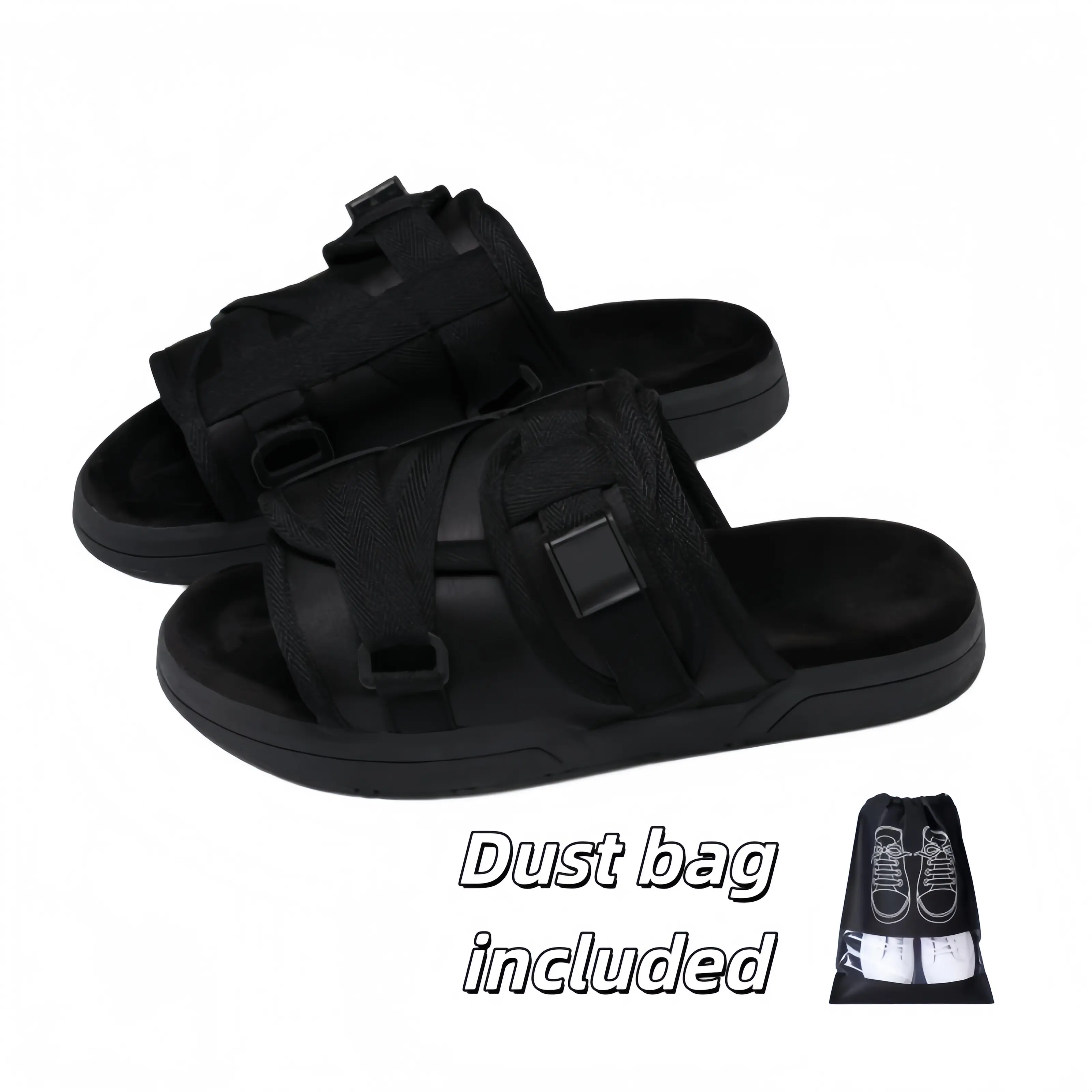 Shoes to Buy for Men 2026| Casual Black Slides for Men, Non-slip Summer Slippers for Daily & Beach, Ideal match with basketball shoes, soccer cleats, running shoes men, gym shoes and trendy ballet flats