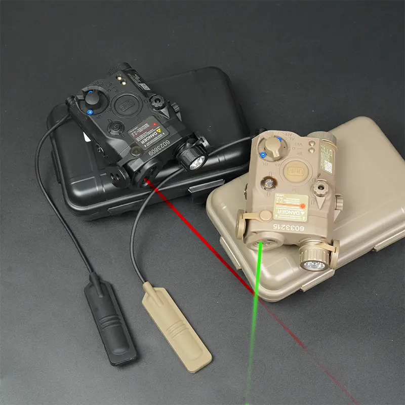 Tactical Scout Light Red+Green Laser+LED Light/Red Laser+IR Fill Light+LED Light/Green Laser+IR Fill Light+LED Light Outdoor Sports Flashlight