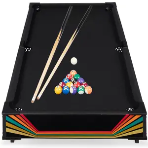 Best Choice Products 40in Tabletop Billiard Table, Pool Game Table w/ 2 Cue Sticks, Ball Set, Storage Bag Best Choice Products 40in Tabletop Billiard Table, Pool Game Table w/ 2 Cue Sticks, Ball Set, Storage Bag