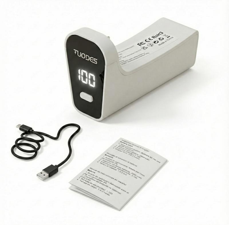 February New Deals PS5 Controller External Battery Pack – 15+ Hours Non-Stop Play, 2000mAh High-Capacity, Type-C Fast Charging