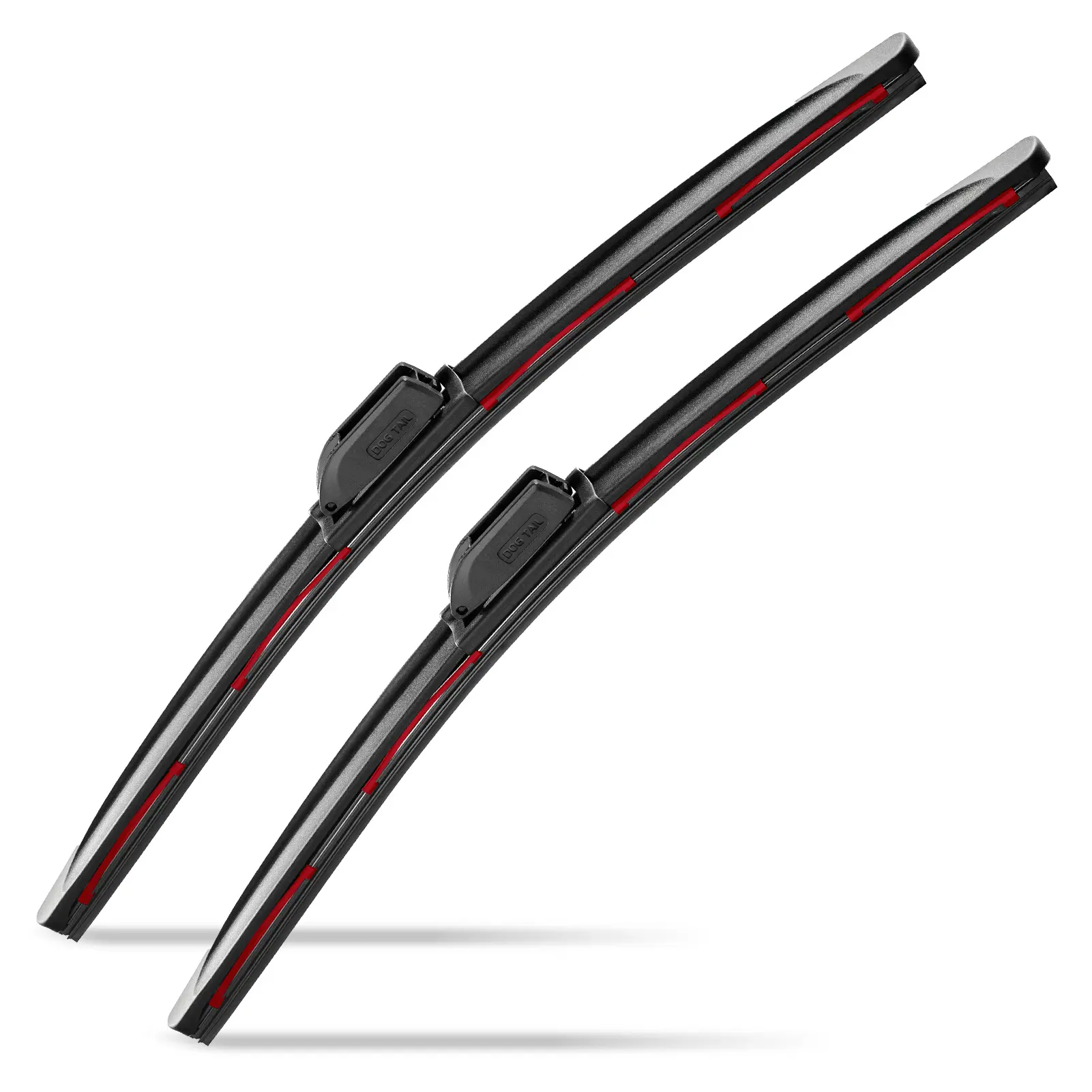 Automotive Windshield Wiper Blades, Auto Replacement Parts with Neoprene and Natural Rubber Options