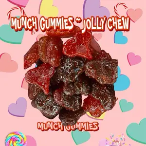 munch gummies ~ JOLLY CHEW - ( ONE CONTAINER )