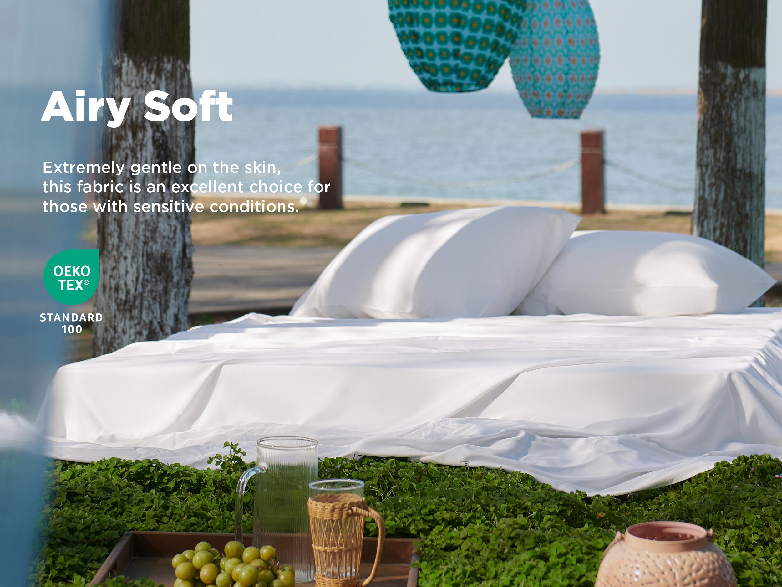 Bedsure 1OO% Bamboo-Derived Rayon Cooling Sheet Set 4 Pcs, Breathable & Soft, Deep Pocket Up to 16 Inches, Hotel Luxury Sleep, Wrinkle, Fade Resistant