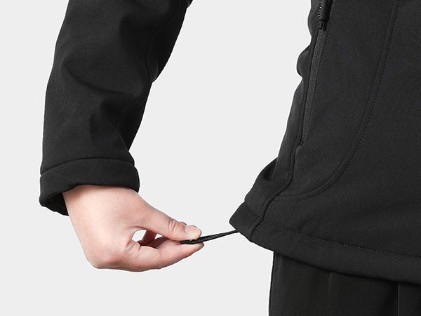 ororo Women's 3-Zone Classic Heated Jacket with Battery Pack and Detachable Hood