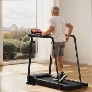 Walking Treadmills for Home, Extended Handrails for Recovery Fitness, Portable Foldable Treadmill for Seniors with Optional APP Control, 300 LBS Capacity