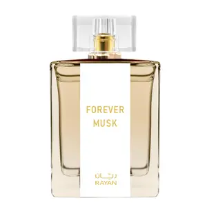 RAYAN Forever Musk Perfume for Women - Arabian Eau De Parfum 100 mL (3.34 Fl oz), Perfumes Para Mujer, Long Lasting Perfume with Vanilla, Amber, Orange Blossom, Bergamot & Plum - Ideal Gift for Her