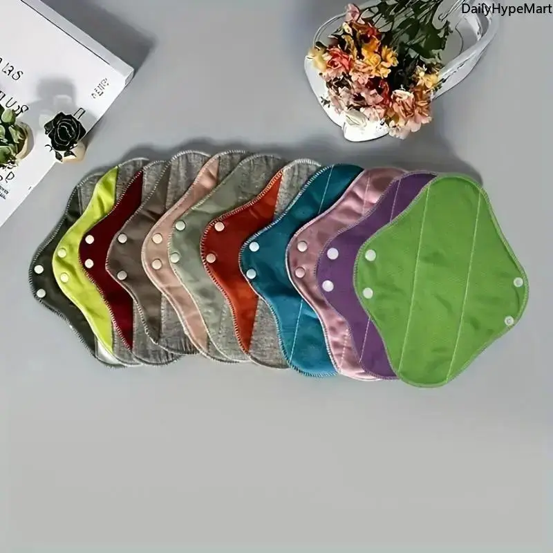 6pcs Reusable Graphene Sanitary Pads, Leak-Proof Urine Protection Pads, Reusable Pads