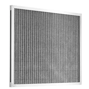 Electrostatic Air Filter, 20x25x1 inch Washable & Reusable Aluminum AC/HVAC Furnace Filter, MERV 8 Long Lifetime, Home or Office (Actual Size: 19.75 x 24.65 x 0.82 in)