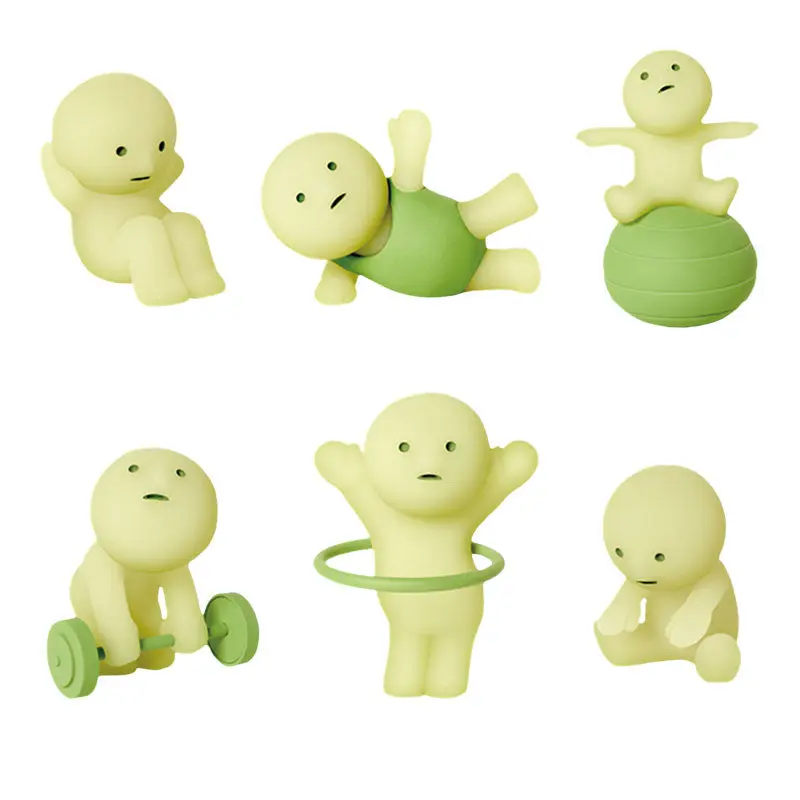 SEALED - Smiski Blind Box - Exercising Series - (1 Sealed Blind Box, 1 Figure)