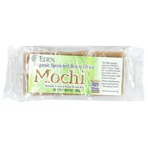 Eden Foods Organic Sprouted Brown Rice Mochi, 10.5 oz (300 g)
