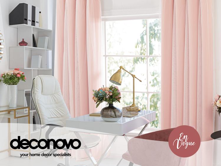 Deconovo Sheer Overlay Blackout Curtains（2 Panels, Double Layer）for Bedroom, Grommet Thermal Insulated Curtains with 2 Tie Backs living curtains