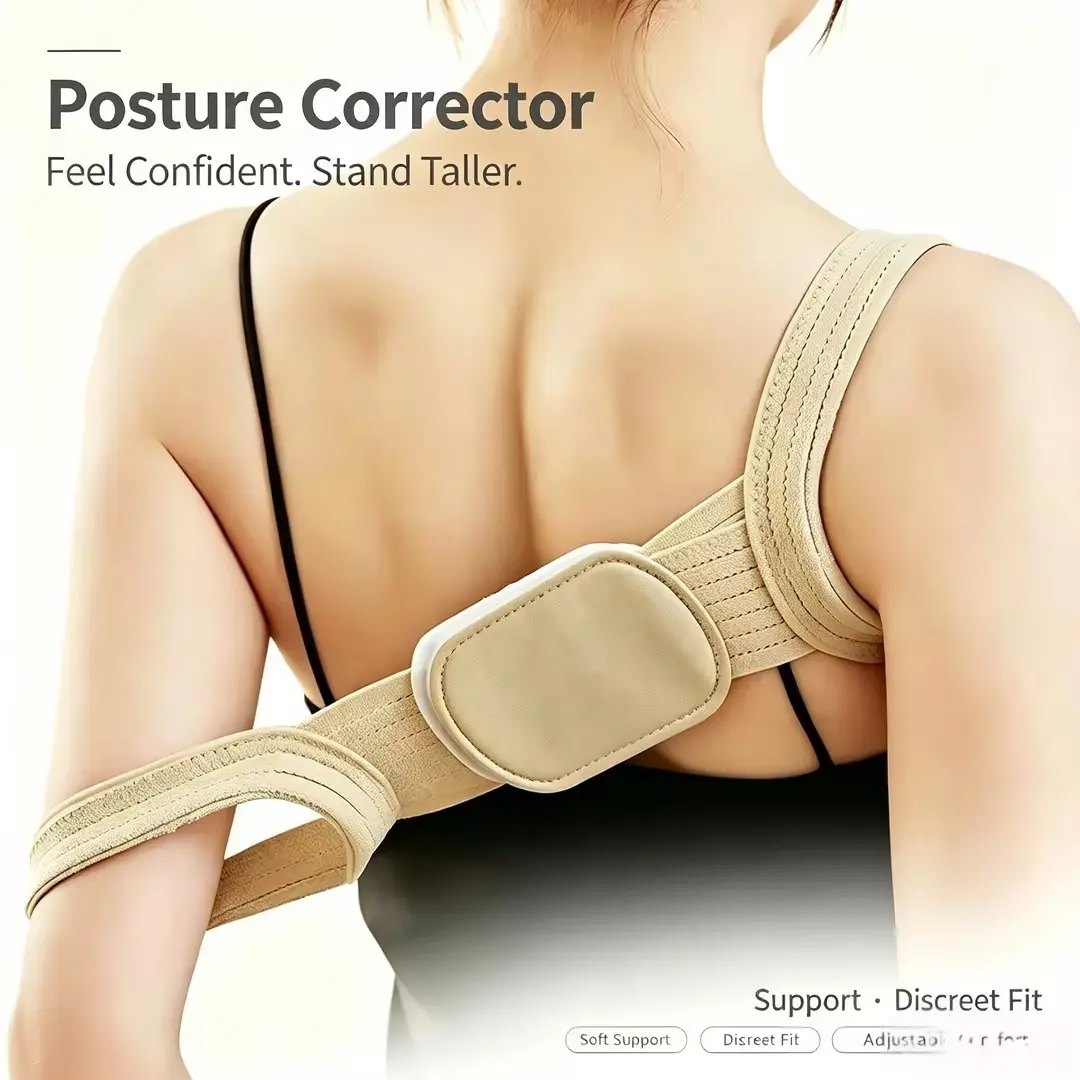 Posture Corrector for Better Posture & Confidence, Adjustable Breathable Back Support Brace, Lightweight Invisible Posture Trainer for Everyday Wear, Perfect Gift Idea