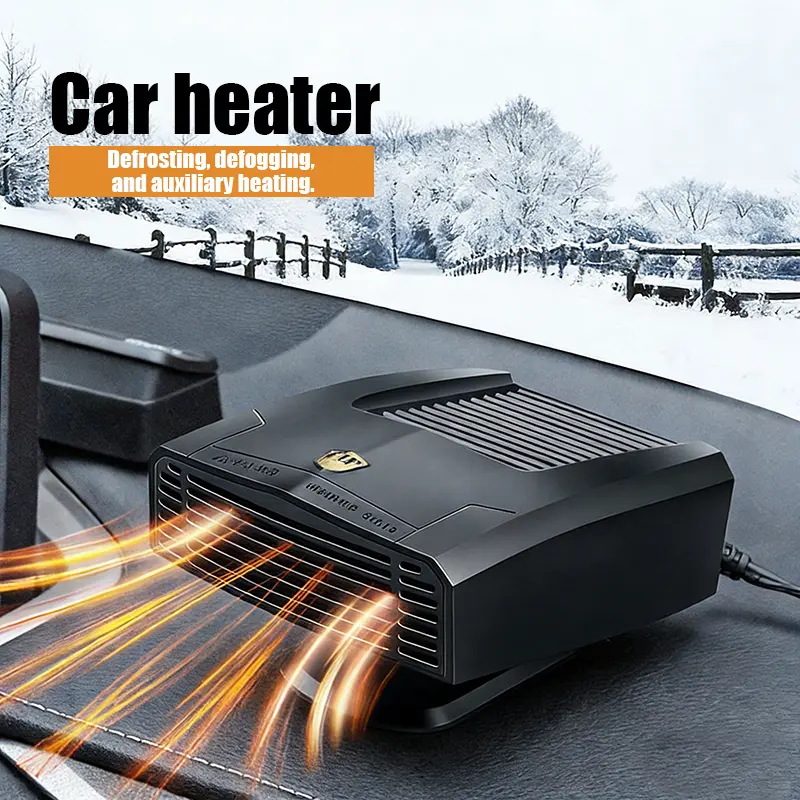 Car Heaters for Vehicle, 2026 New Portable CarDefroster and Defogger Windshield Heater, 12VPlug in Car Heater, Fast Heating & Cooling Fan for Vehicle, Cars, RVs, SUV, Winter Car Accessories,Cordless Variable Speed Car Buffer,