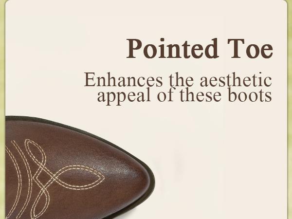 Mysoft Women's Embroidered Western Mid-Calf Boots, Pointed Toe Chunky Heel Winter Shoes, Womensfashion Cowboy Boot, Valentine's Day Gift for Women Footwear for spring Mysoft Women's Embroidered Western Mid-Calf Boots, Pointed Toe Chunky Heel Winter Shoes, Womensfashion Cowboy Boot, Valentine's Day Gift for Women Footwear for spring