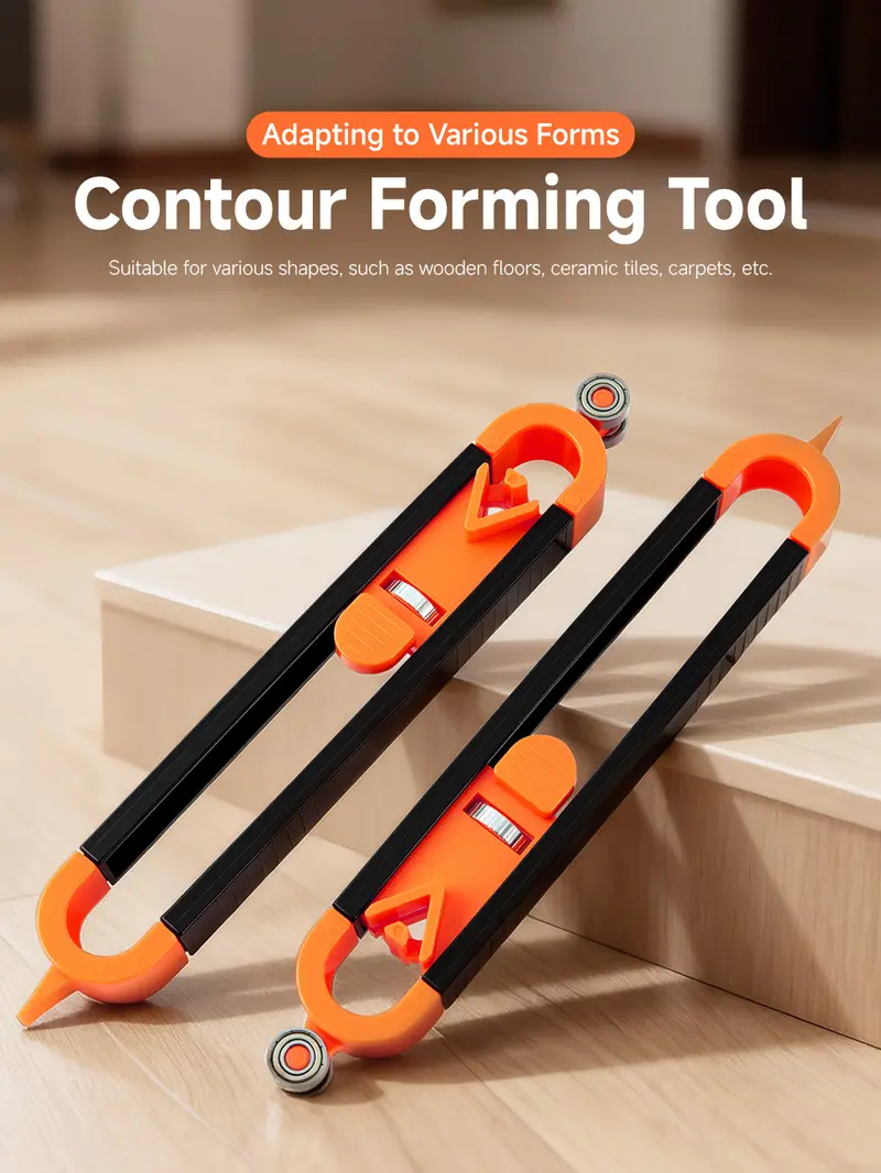 Precision Contour Gauge with Lock Feature - Professional Hand Measuring Tool for Flooring, Woodworking, Pipe Fitting, Portable Adjustable Profile Gauge for DIY Enthusiasts, Tools & Hardware,toolupgrade Precision Contour Gauge with Lock Feature - Professional Hand Measuring Tool for Flooring, Woodworking, Pipe Fitting, Portable Adjustable Profile Gauge for DIY Enthusiasts, Tools & Hardware,toolupgrade