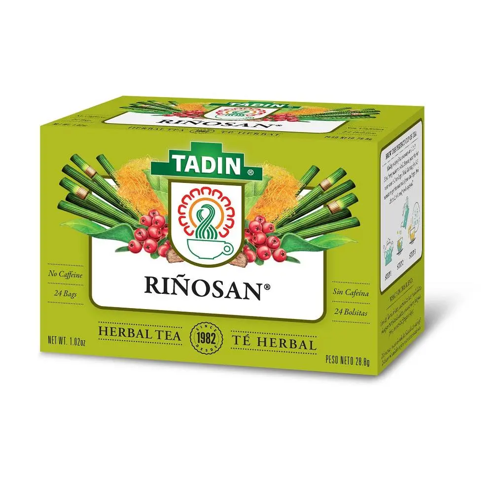 TADIN Rinosan Herbal Tea with Botanical Extracts, 24-Count Tea Bags (Pack of 6)