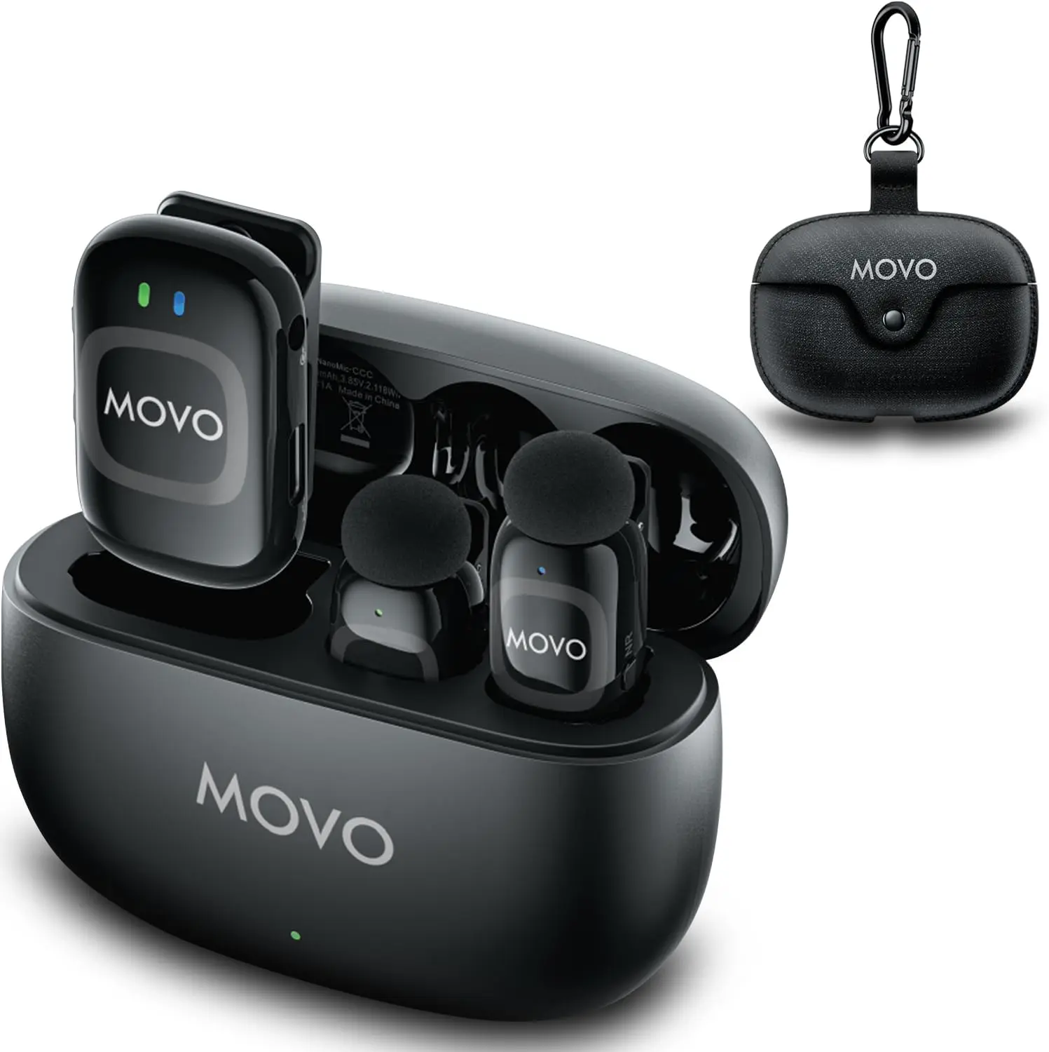 NanoMic | Compact Wireless Microphone | Movo NanoMic | Compact Wireless Microphone | Movo