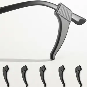 Anti-Slip Glasses Ear Hooks for Men & Women – Soft Comfortable Eyewear Holder Accessories