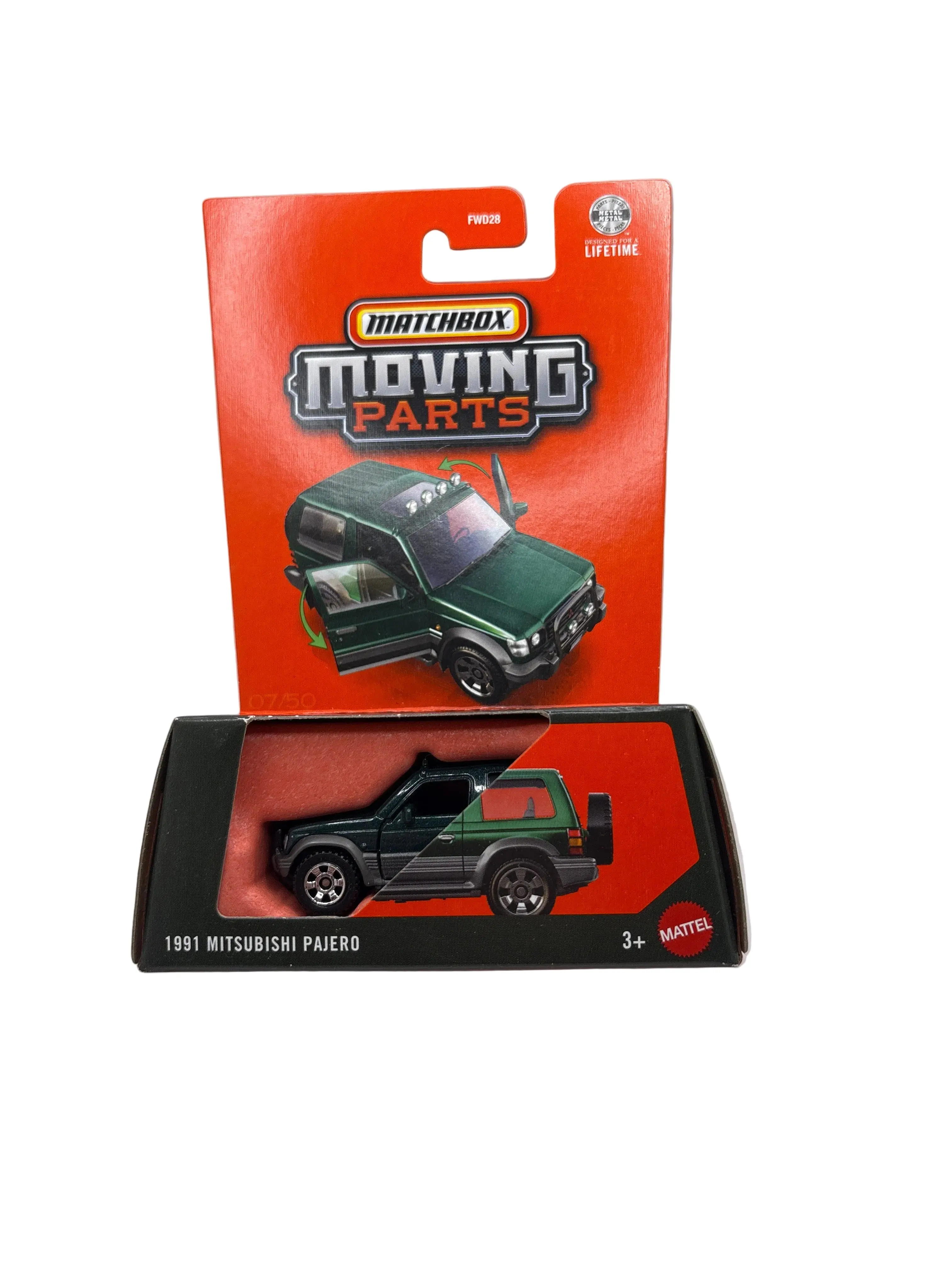 Matchbox 1991 Mitsubishi Pajero Diecast green