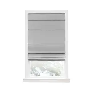 Achim RSCO33GY04 33 x 64 in. Cordless Blackout Roman Window Shade, Grey