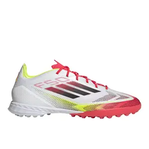 adidas Mens F50 Pro Turf Soccer Cleats  - White