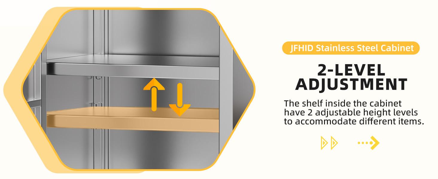 Stainless Steel Kitchen Cabinets, 57"x19.7" Commercial Worktable with Extend Panel & Adjustable Shelf, Heavy-Duty Kitchen Prep Table Workbench for Home, Restaurant, Garage and Hotel Stainless Steel Kitchen Cabinets, 57"x19.7" Commercial Worktable with Extend Panel & Adjustable Shelf, Heavy-Duty Kitchen Prep Table Workbench for Home, Restaurant, Garage and Hotel
