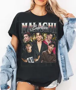 Adult Malachi Barton Vintage T-Shirt, Retro Actor Fan Tee, Aesthetic Celebrity Inspired, TV Show Merch for Fans, Vintage Top