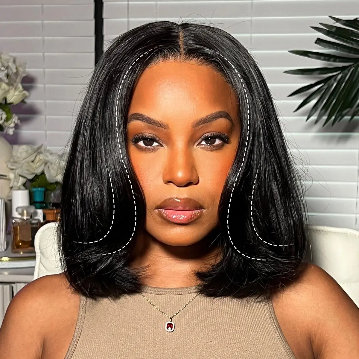 OQ Hair 9x6 TPart Layered Cut Wear Go Wigs 220% Density Yaki 