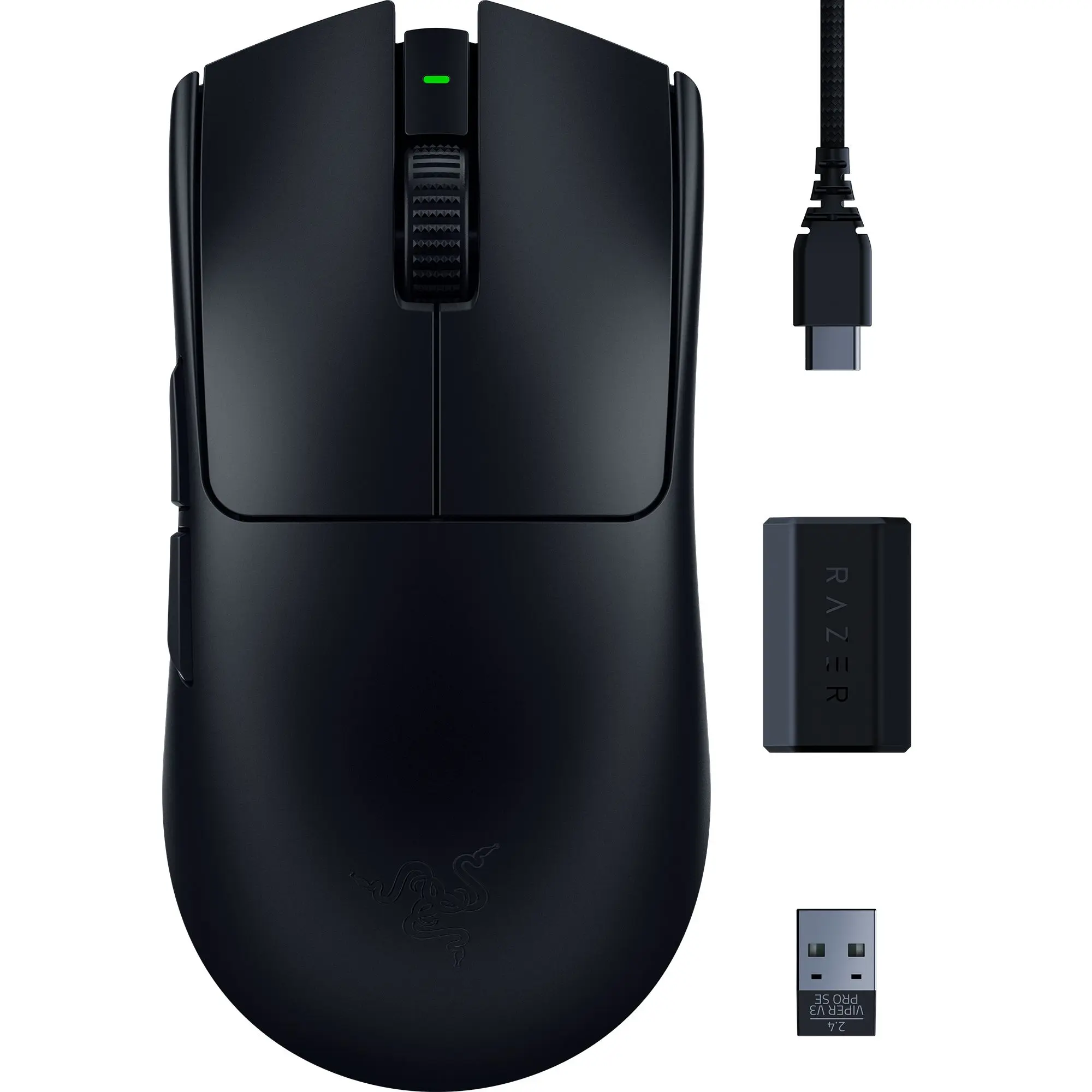 Razer Viper V3 Pro SE Gaming Mouse - Ultra-lightweight Wireless Symmetrical Esports PC Accessories with Championship-Winning DNA, Glass-Ready Tracking for Windows Systems