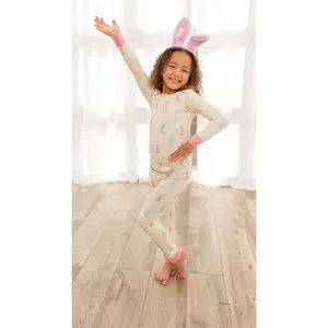 Youth Pajama Set in Honey Bunny