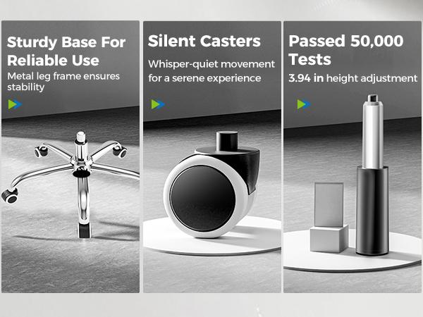 GTPLAYER Big and Tall Office Chair 400LBS Wide Ergonomic Gaming Chair with Deluxe Embossing Designed Leather, 150° Reclining, Adjustable Soft Armrests, Pocket Spring Back Support, and Pillow