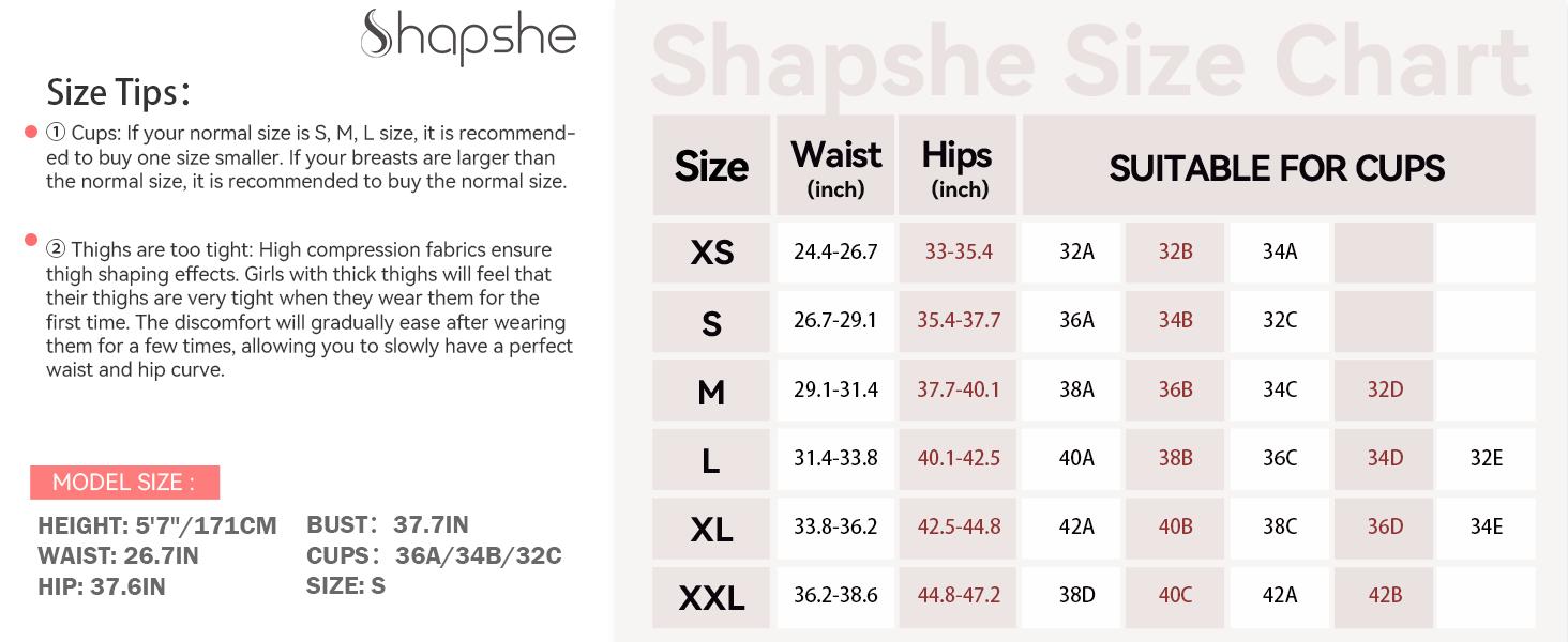 SHAPSHE Backless Plunge Seamless Shapewear Bodysuits Full Body Tummy Control Built In Bra with Plunge Low Back Body Shaper for Wedding Party