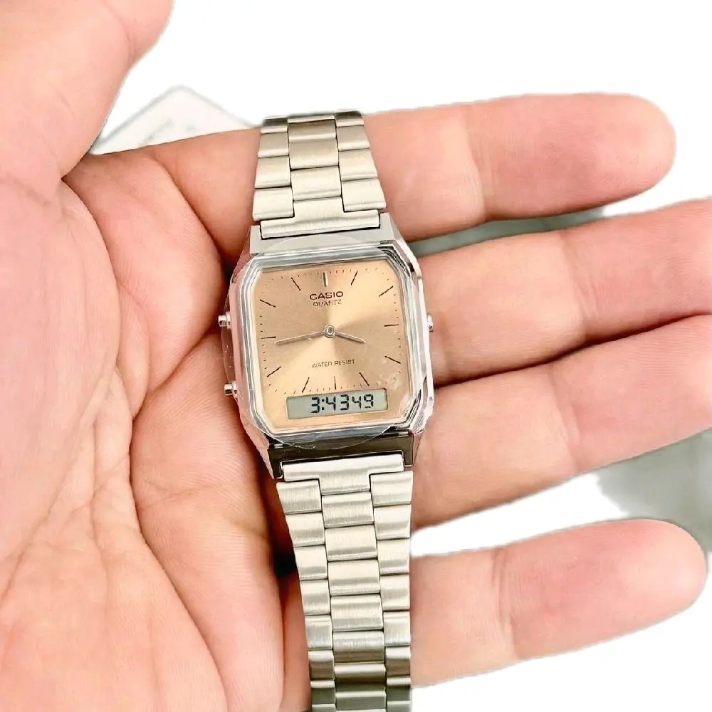 brand new Casio Vintage Ana/digi unisex watch AQ230A-4A