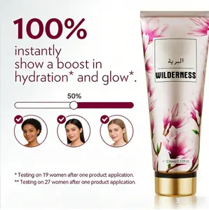 VICTORIA ANNA Wilderness Fragrance Lotion, 236ml - Instant Hydration & Glow Boost, Floral Magnolia Scent, Moisturizing Body Lotion for All Skin Types, Vegan & Cruelty-Free crackle lotion body care products