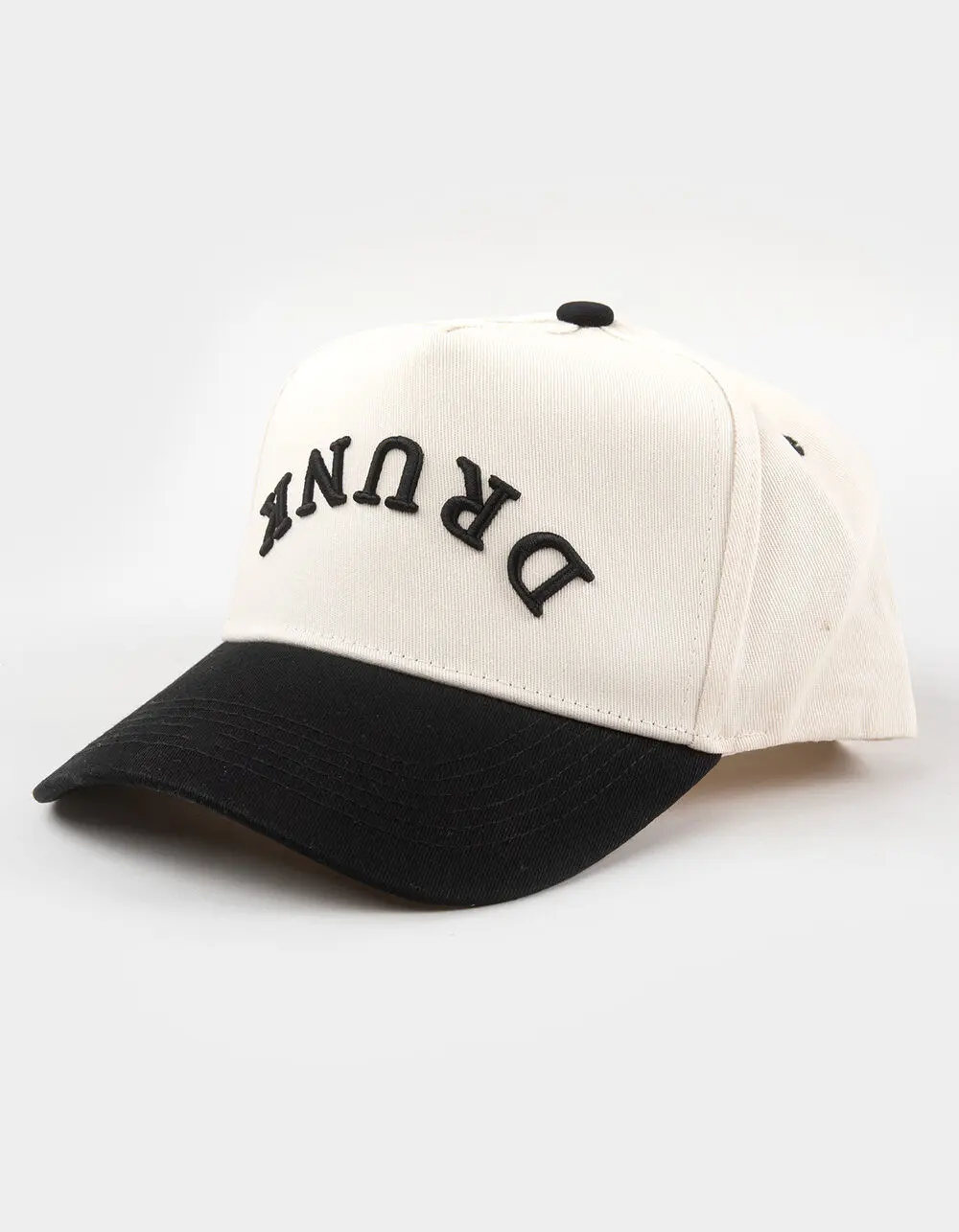 KENZ KUSTOMZ Drunk Snapback Hat, Black Combo KENZ KUSTOMZ Drunk Snapback Hat, Black Combo