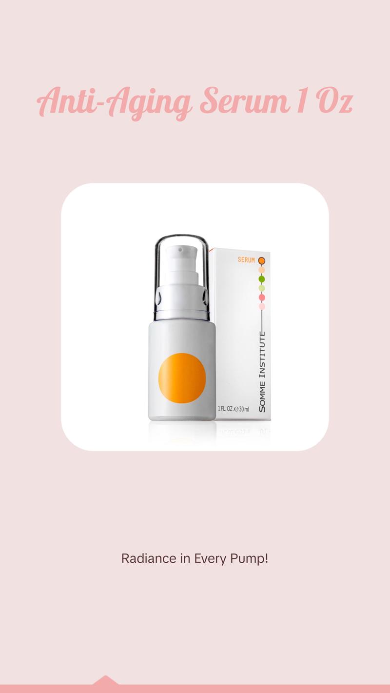 Somme Institute Anti-Aging Protection Serum with Niacinamide 1 oz - Flawless Radiance for All Skin Types Skin Repair Nourishing Silky Cosmetic