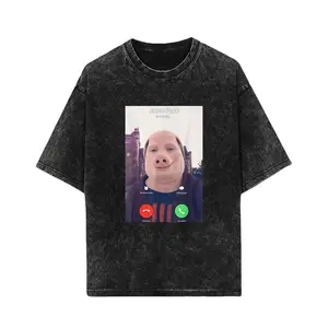 100% Cotton John Pork Is Calling T-Shirt casual crew neck cotton t-shirt Birthday Fashion funny tshirt